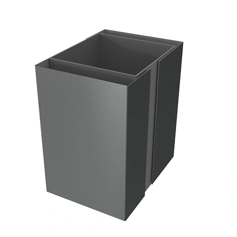 Декоративная накладка на столб 80*80, A-Matt, RAL 7016, 2м.п.