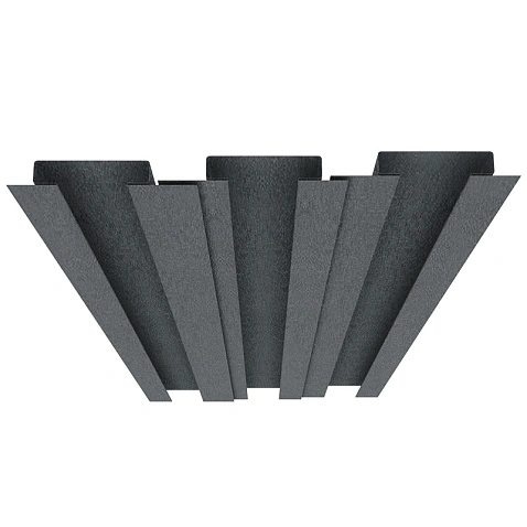 Панель модульной обшивки, КВАРЦ, RAL 7024,1,25 м.п.