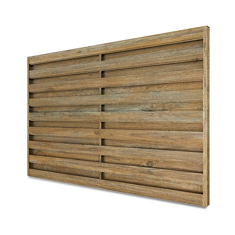 Забор Ранчо Dual, Античный дуб золотой