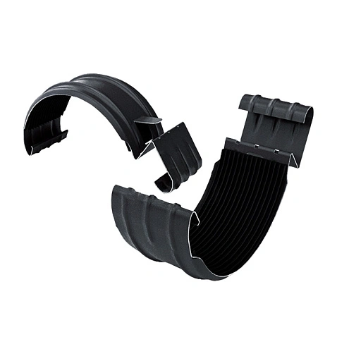 Соединитель желоба PRO, RAL 9005, D125x90 (+ втулка)