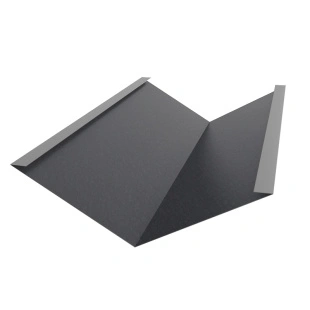 Ендова нижняя 300*300, ExtraMatt, RAL 7021, 2м.п.