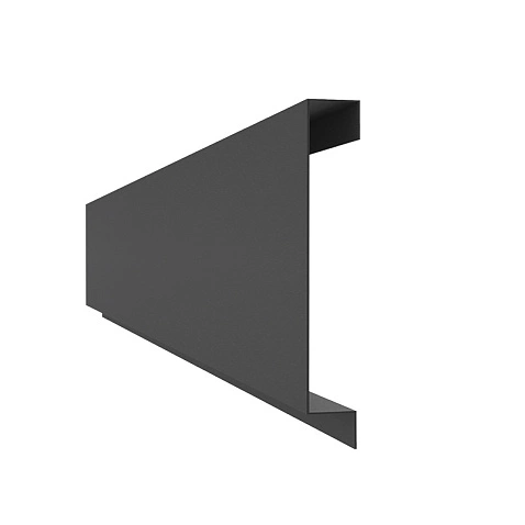 Забор Ранчо Dual, МАТ, RAL 7016