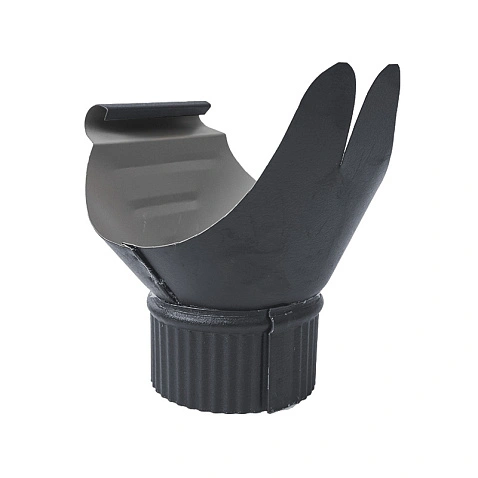 Воронка желоба D120/90, МАТ, RAL 7016