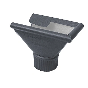 Воронка-заглушка правая D120/90, RAL 7016, МАТ