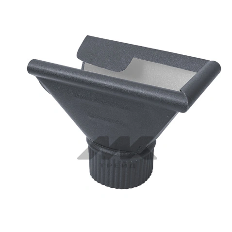 Воронка-заглушка правая D120/90, RAL 7016, ExtraMatt