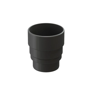 Муфта-переходник Docke Lux D100, пластиковая RAL 7024
