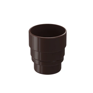 Муфта-переходник Docke Lux D100, пластиковая RAL 8019
