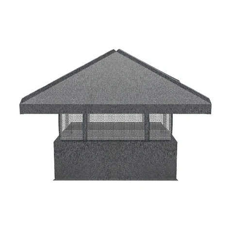 Колпак кровельный М-1 (Стандартный), КВАРЦ, RAL 7024