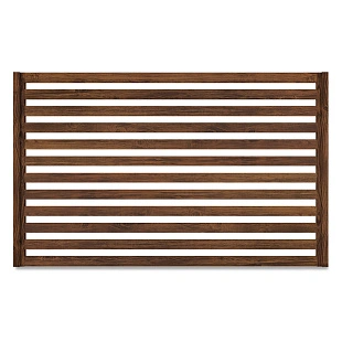 Забор Ранчо Classic 80, Темный дуб