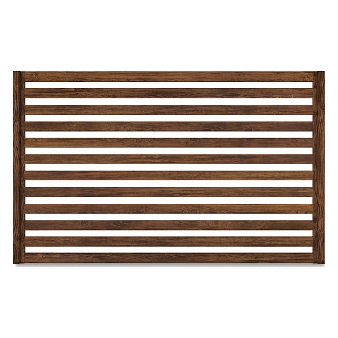 Забор Ранчо Classic 80, Темный дуб