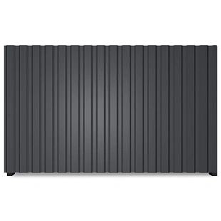 Профнастил МП20, МАТ, RAL7024, 0,45 мм, двусторонний