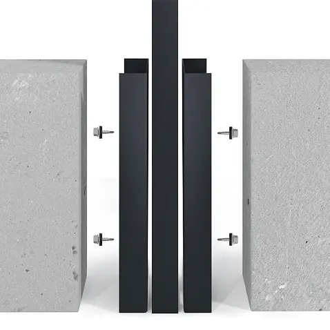 Металлический соединитель, 200мм, для сборного фундамента