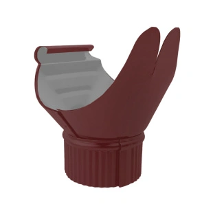 Воронка желоба D120/90 RAL 3005, ГЛЯНЕЦ