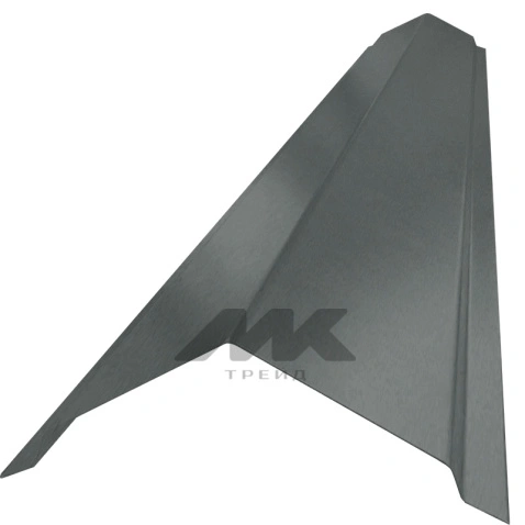 Конек домовидный плоский, A-Matt, RAL 7016, (2,0 м)