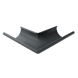 Угол желоба наружный PRO, RAL 7016, D125x90