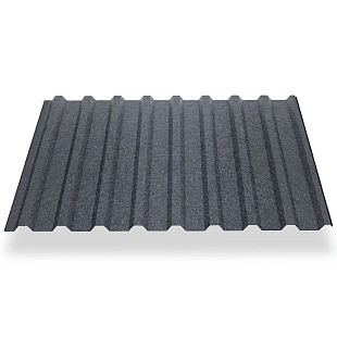 Профнастил МП20, КВАРЦ, RAL7024, 0,5 мм, односторонний