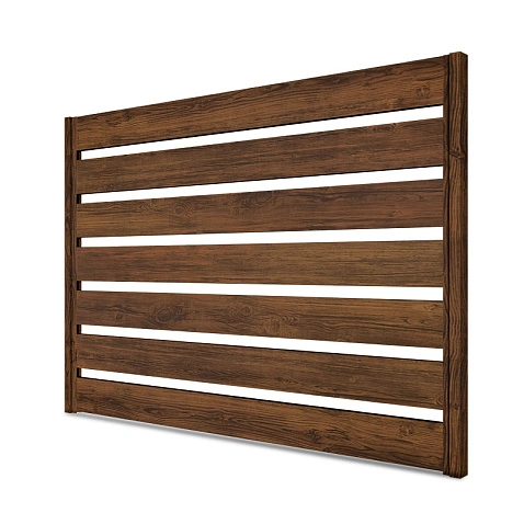 Забор Ранчо Classic 180, Темный дуб