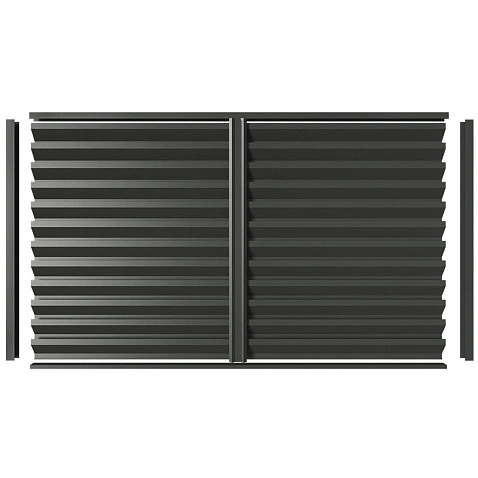 Забор-жалюзи ULTRA (в разборе), МАТ, RAL7016