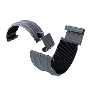 Соединитель желоба PRO, RAL 7024, D125x90 (+ втулка)