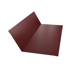 Планка перехода ската (внутренняя), ГЛЯНЕЦ, RAL 3005, 2м.п.