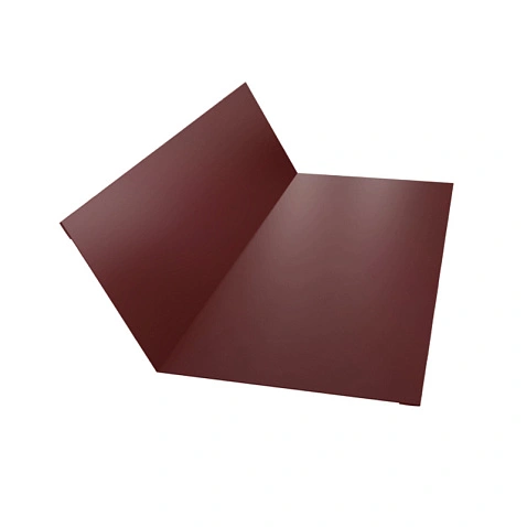 Планка перехода ската (внутренняя), ГЛЯНЕЦ, RAL 3005, 2м.п.