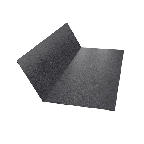 Планка перехода ската (внутренняя), КВАРЦ, RAL 7024, 2м.п.