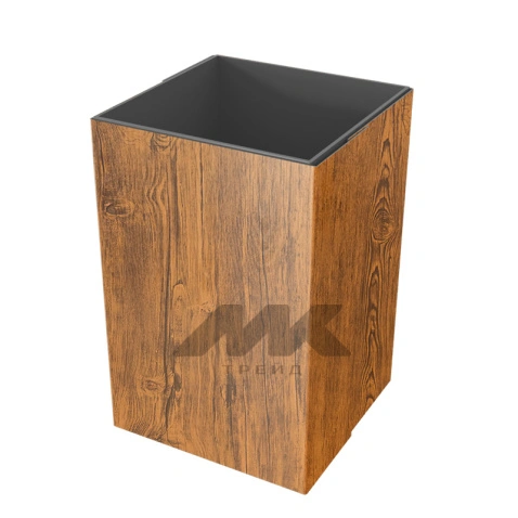 Декоративная накладка на столб 60*40, PRINTECH, Золотой дуб, 2м.п.