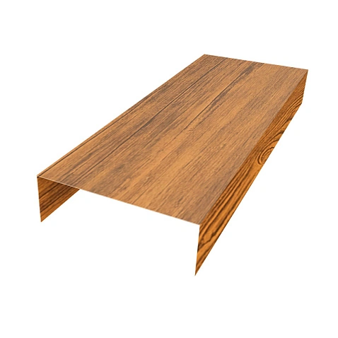 П-планка 20*20*20, Золотой дуб, 2м.п.