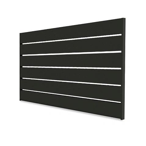 Забор Ранчо AL  Cubo 120, RAL 9005 МУАР