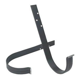 Кронштейн желоба длинный PRO, RAL 7016, D125x90