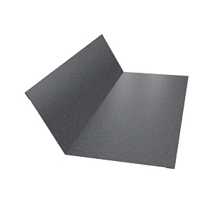 Планка перехода ската (внутренняя), МАТ, RAL 7024, 2м.п.