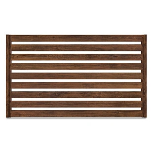 Забор Ранчо Classic 120, Темный дуб