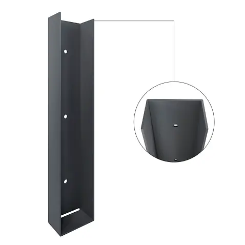 Металлический соединитель, 300 мм, для сборного фундамента