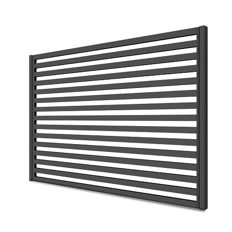 Забор Ранчо Classic 55, МАТ, RAL 7016