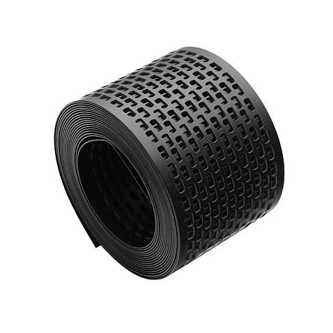 Лента вентиляционная полипропилен DOCKE 100х5000 черная