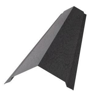 Конек домовидный плоский, КВАРЦ, RAL 7024 (2,0 м)