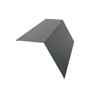 Планка перехода ската (наружная), МАТ, RAL 7016, 2м.п.