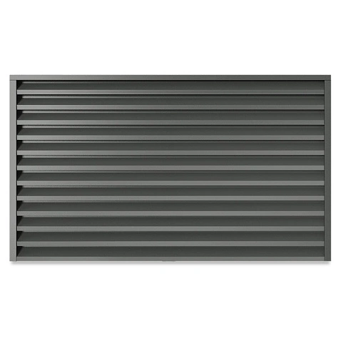 Забор-жалюзи ULTRA (в разборе), МАТ, RAL7016