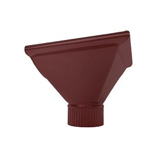 Воронка-угол наружная D120/90 RAL 3005, ГЛЯНЕЦ