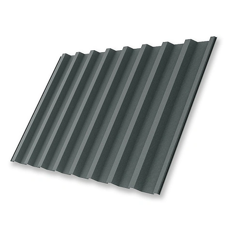 Профнастил МП20, МАТ, RAL7016, 0,5 мм, односторонний