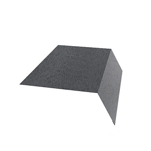 Планка карнизная 95*100 NG, КВАРЦ, RAL 7024, 2м.п.