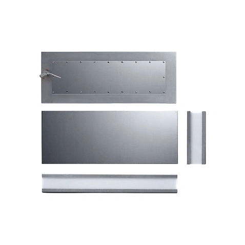 Декоративный элемент (плафон) NORDO 500*195*50мм нерж. 4500К 12В 2,9Вт