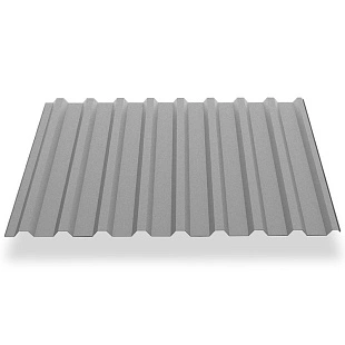 Профнастил МП20, ExtraMatt, RAL7004, 0,5 мм, односторонний