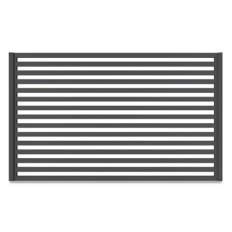 Забор Ранчо Classic 55, МАТ, RAL 7016