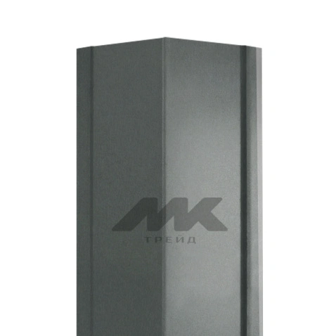 Конек домовидный плоский, A-Matt, RAL 7016, (2,0 м)