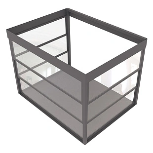 Раздвижная система Largo Lift Twin гильотинного типа