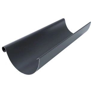 Желоб полукруглый PRO, RAL 7024, D125x90, 3 м. 
