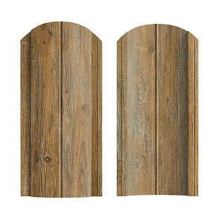 Штакетник Европланка ЭЛИТ Античный дуб золотой, двусторонний