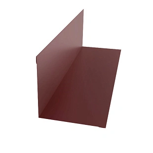 Угол внутренний 50*50, ГЛЯНЕЦ, RAL 3005, 2м.п.