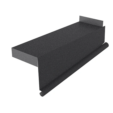 Планка торцевая сегментная правая, ExtraMatt, RAL 7021